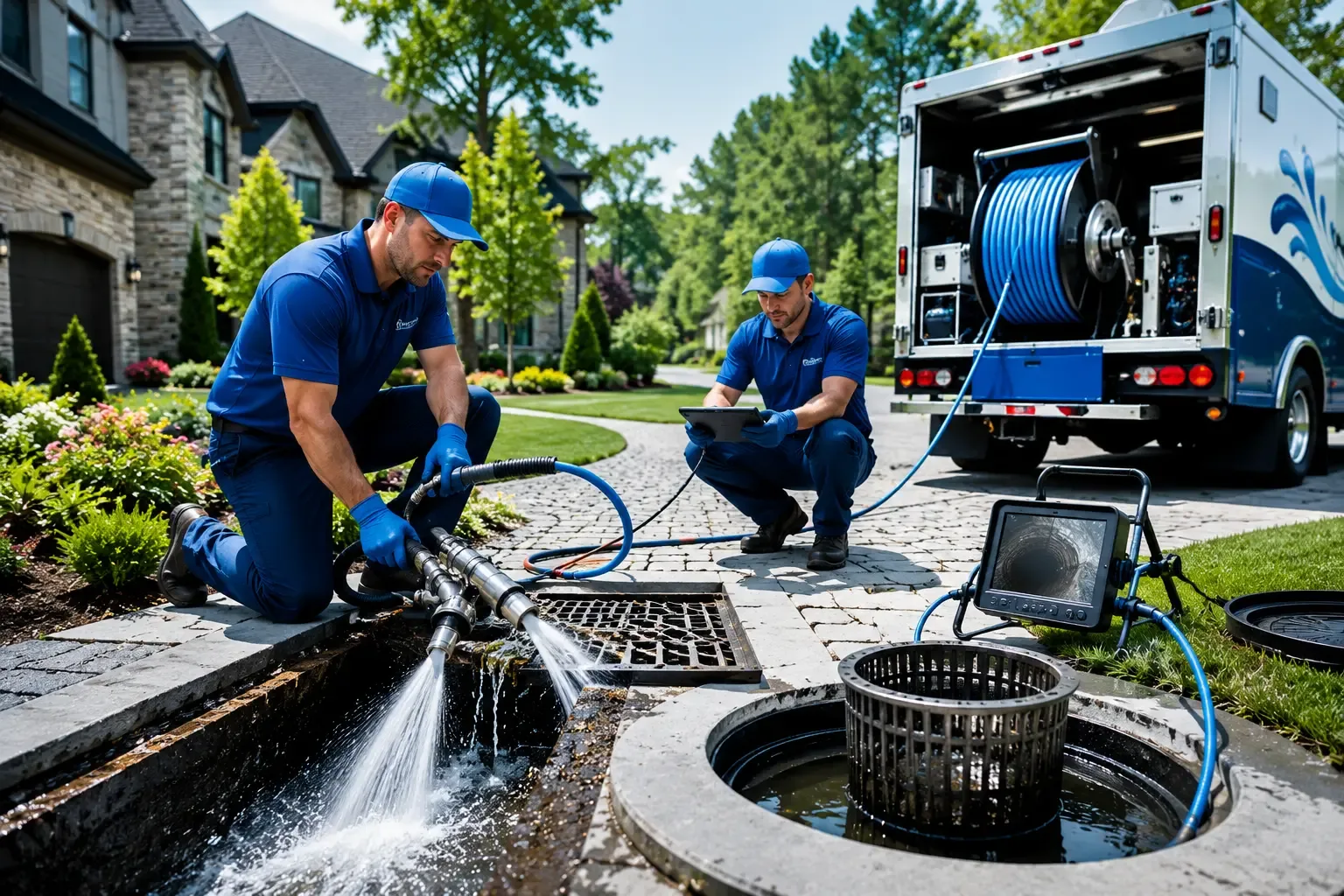 Local outdoor drain cleaning professionals in Elba, NY